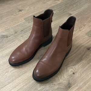 Cole Haan Greenwich Chestnut Booties - Size 11